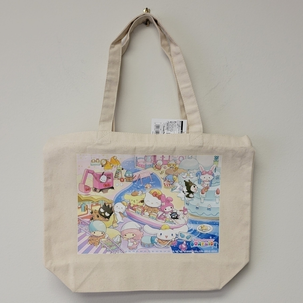Sanrio Puroland Hello Kitty and Friends Japan tote bag